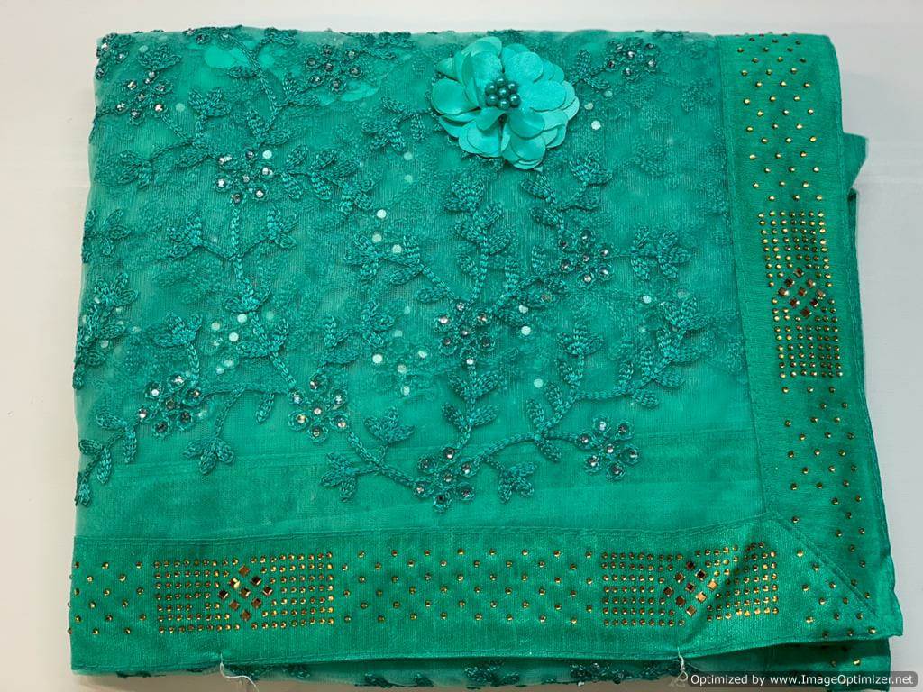 DF 4025 Soft Net Party Wear Rich Look Saree